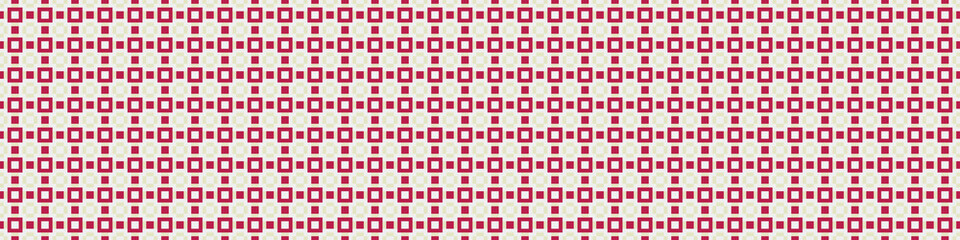 Fototapeta premium Abstract Cross Pattern Dots Logo generative computational art illustration