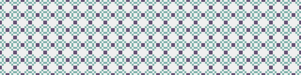 Abstract Cross Pattern Dots Logo generative computational art illustration