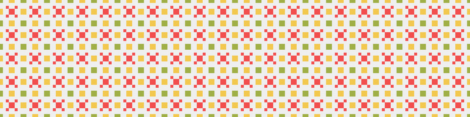 Abstract Cross Pattern Dots Logo generative computational art illustration