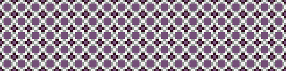 Fototapeta premium Abstract Cross Pattern Dots Logo generative computational art illustration