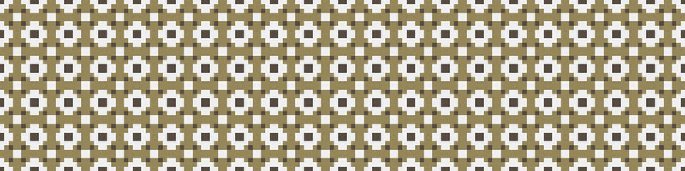 Abstract Cross Pattern Dots Logo generative computational art illustration