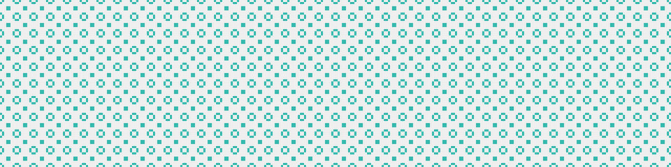 Fototapeta premium Abstract Cross Pattern Dots Logo generative computational art illustration