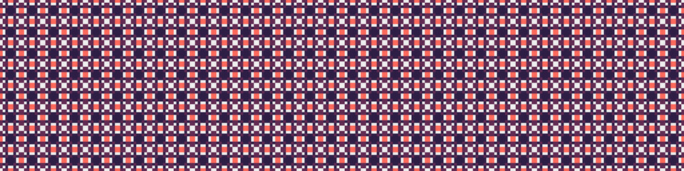 Abstract Cross Pattern Dots Logo generative computational art illustration