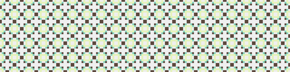 Abstract Cross Pattern Dots Logo generative computational art illustration