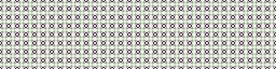 Fototapeta premium Abstract Cross Pattern Dots Logo generative computational art illustration