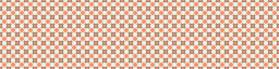 Abstract Cross Pattern Dots Logo generative computational art illustration