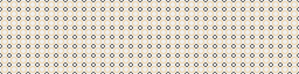 Fototapeta premium Abstract Cross Pattern Dots Logo generative computational art illustration