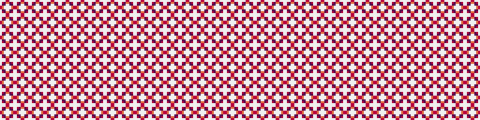 Abstract Cross Pattern Dots Logo generative computational art illustration