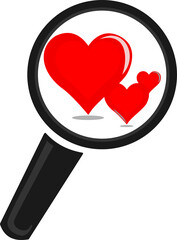 Searching For Love Icon Desain