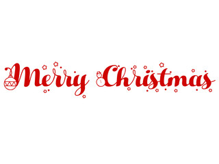 merry Christmas background, vector illustration