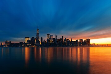 Obraz premium New York City skyline