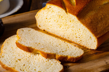 white bread with butter and delicious jam