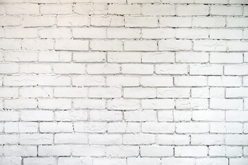  White vintage brick wall background     