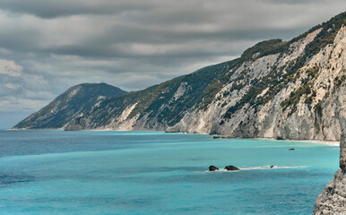 Beautiful sea in Greece