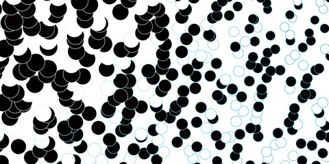 Dark BLUE vector backdrop with dots.