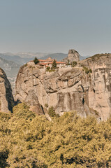 Fototapeta na wymiar Amazing kalambaka landscape, greece