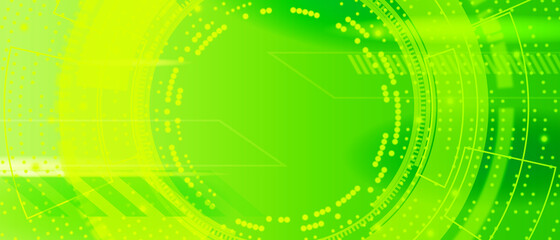 Obraz premium Wide Hi-tech digital technology concept