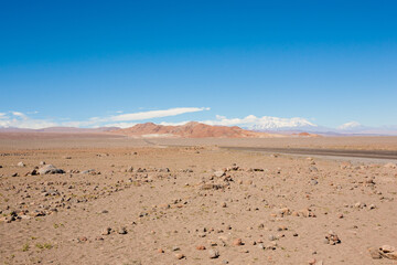 San pedro de Atacama desert landscape, Chile