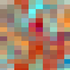 Colorful squares, texture, abstract geometric pattern