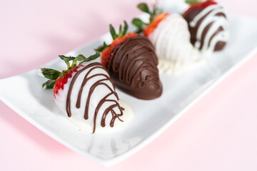 Chocolate dipped strawberries