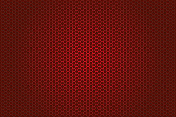 Fototapeta premium Background; Hexagons; Wallpaper; postcard; black; red; shadow; logo; video; hosting; media; social; vector; illustration; concept; modern; stripes; colourful; horizontal; simplicity; smooth; curtain; 