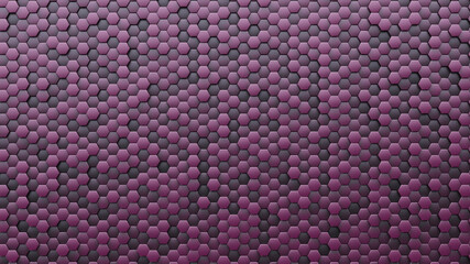 Abstract background of cells in burgundy color style.