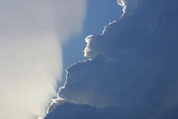 two different clouds