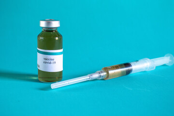 syringe and medicine