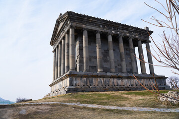 Fototapeta na wymiar Antique temple in Garni