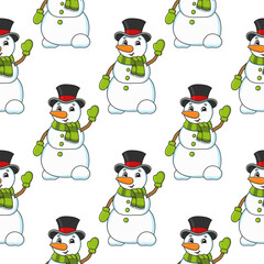 Color seamless pattern. Cartoon style. Bright design. For walpaper, poster, banner. Hand drawn. Vector illustration isolated on white background.