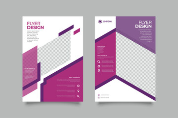 Creative and Clean abstract Business vector template for Brochure design, cover modern layout, poster, flyer in A4 for using personal or marketing purposes