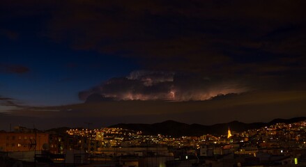 Night of clouds