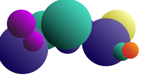 Ball shape gradients. 