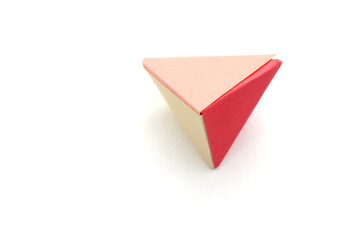 A tetrahedron origami modular