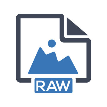 Image raw file icon