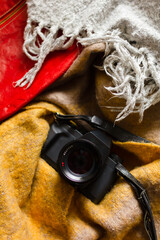 冬にフィルムカメラを持って旅行にお出かけをする