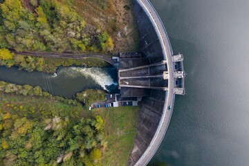 FRA - HYDROELECTRIC DAM OF SAINT ÉTIENNE CANTALES