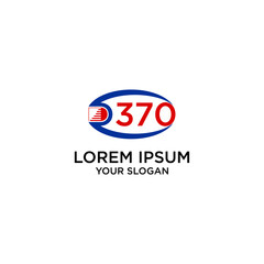 a logo with the number 370