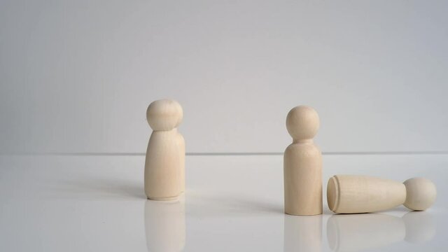 Competition and dismissal of company employees at work.