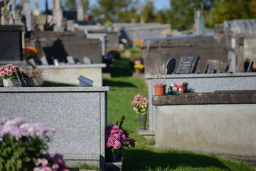 FRA - ILLUSTRATION PHOTOGRAPH OF A CEMETERY