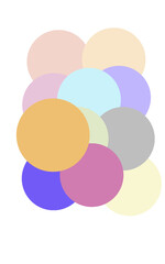abstract background with circles