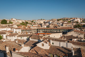 Fototapeta na wymiar Views of the town of Chinchon, Madrid. Spain