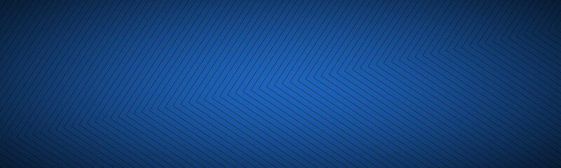 Modern blue abstract header. The look of stainless steel banner. Square lines on a blue background