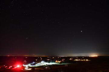 Blavand bei Nacht