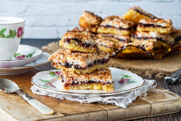 Coconut tart