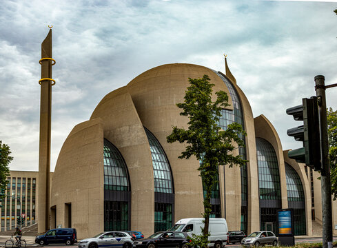cologne, NRW, Germany, 06 15 2020, mosque in cologne ehrenfeld