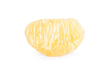 Pomelo (Citrus maxima or Citrus grandis) isolated on white background.