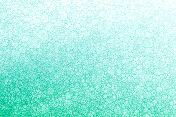 Obraz premium foam blue texture soap bubbles on the water abstract background