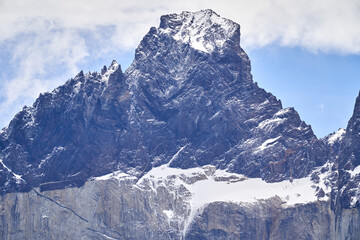 avontuur, amerika, andes, geweldig, mooi, blauw, chili, chileens, cuernos, cuernos del paine, bestemming, beroemd, gletsjer, wandelaar, wandelen, ijs, lago pehoe, oriëntatiepunt, landschap, berg, bergen,