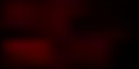 Dark red vector abstract blur drawing.